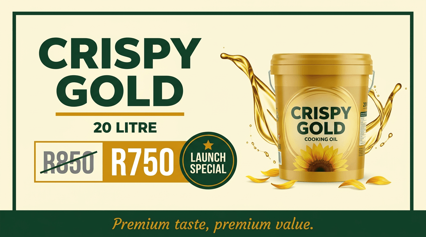 Crispy Gold Launch Special