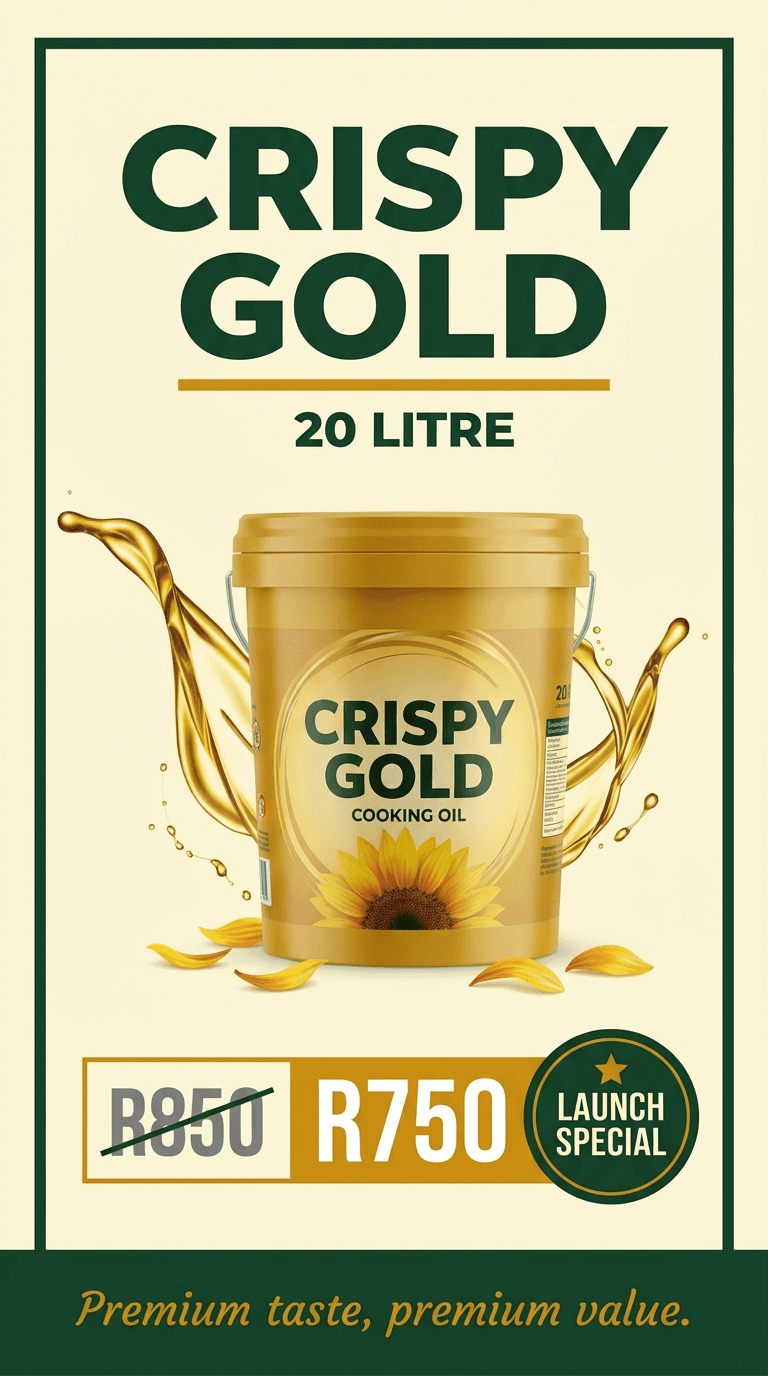 Crispy Gold Launch Special