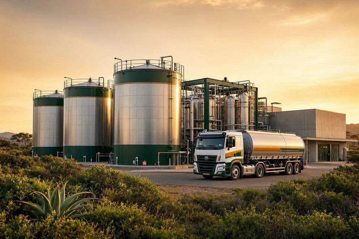 Devine Oils biodiesel processing facility